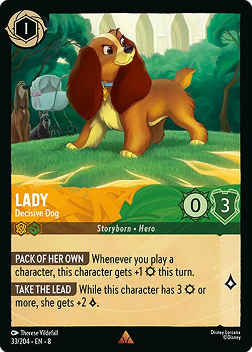 Lady - Decisive Dog (33/204) [Reign of Jafar] | Devastation Store
