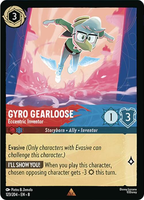 Gyro Gearloose - Eccentric Inventor (123/204) [Reign of Jafar] | Devastation Store