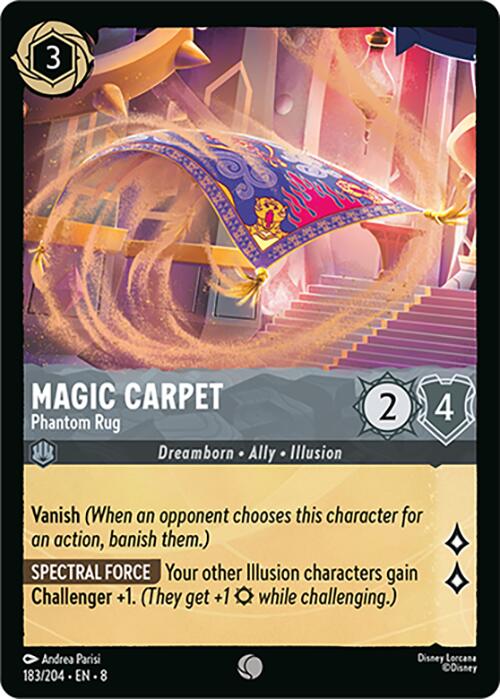 Magic Carpet - Phantom Rug (183/204) [Reign of Jafar] | Devastation Store