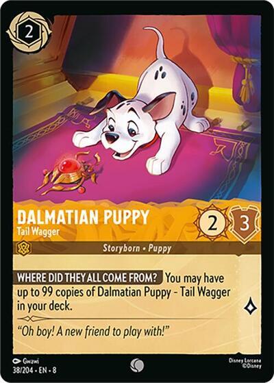 Dalmatian Puppy - Tail Wagger (38/204) [Reign of Jafar] | Devastation Store