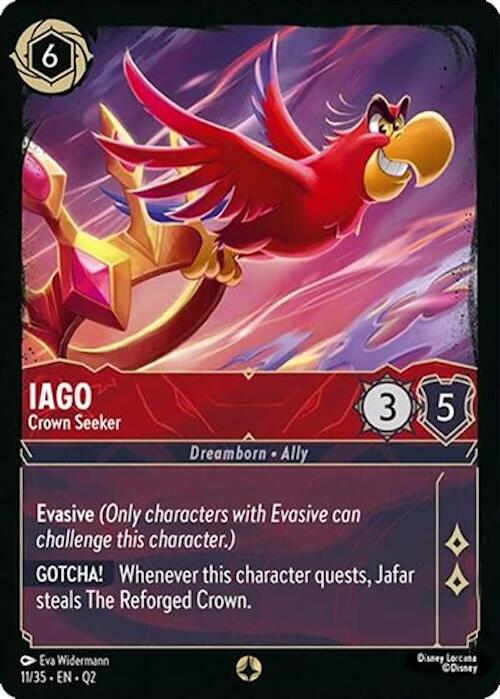 Iago - Crown Seeker (11/35) [Illumineer's Quest: Deep Trouble] | Devastation Store