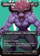 Vincent Valentine // Galian Beast (Borderless) (Surge Foil) [FINAL FANTASY] | Devastation Store