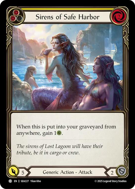 Sirens of Safe Harbor (Yellow) [SEA227] (High Seas) | Devastation Store