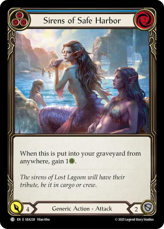 Sirens of Safe Harbor (Blue) [SEA228] (High Seas) | Devastation Store