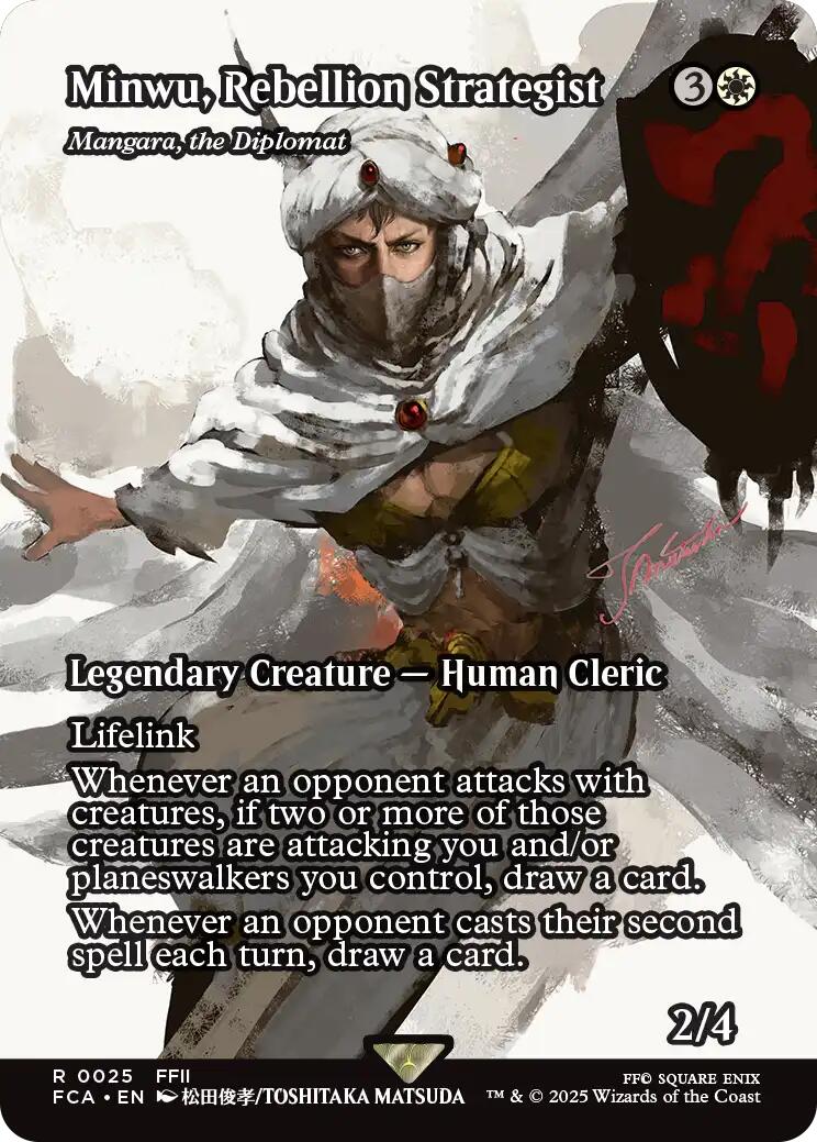 Minwu, Rebellion Strategist - Mangura, the Diplomat (Showcase) [FINAL FANTASY : Through the Ages] | Devastation Store