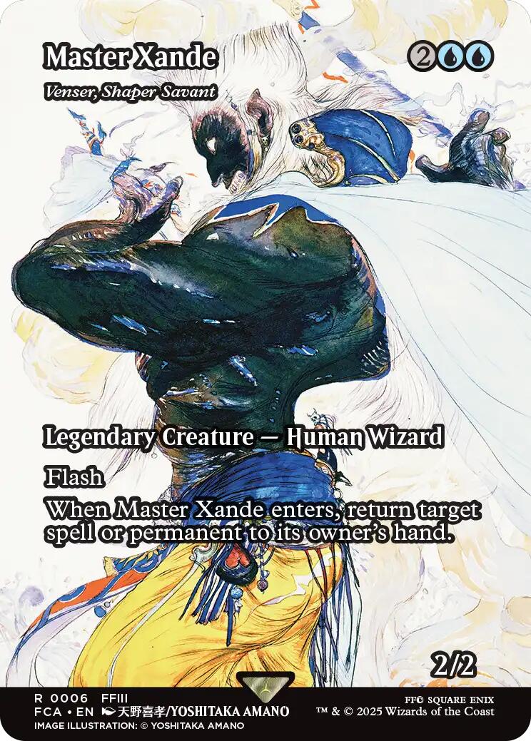 Master Xande - Venser, Shaper Savant (Showcase) [FINAL FANTASY : Through the Ages] | Devastation Store