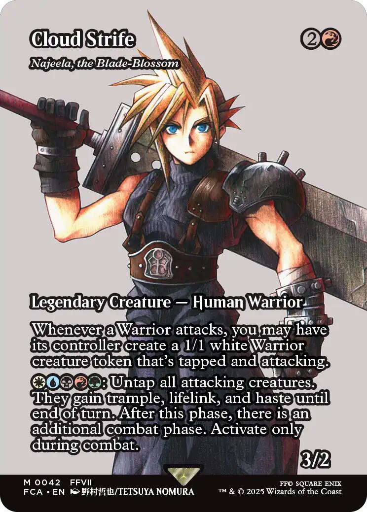 Cloud Strife - Najeela, the Blade-Blossom (Showcase) [FINAL FANTASY : Through the Ages] | Devastation Store