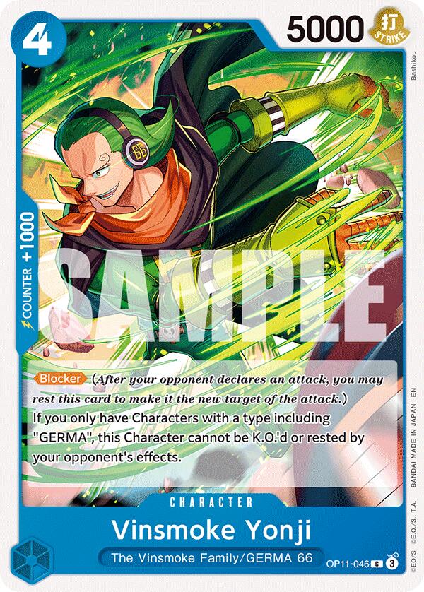 Vinsmoke Yonji [A Fist of Divine Speed] | Devastation Store
