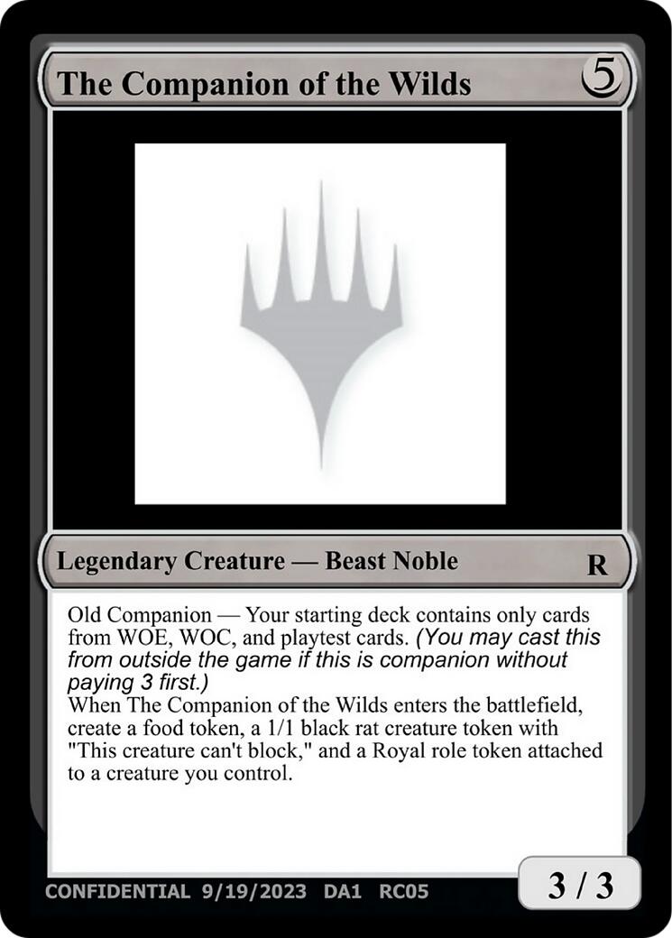 The Companion of the Wilds [Unknown Event] | Devastation Store