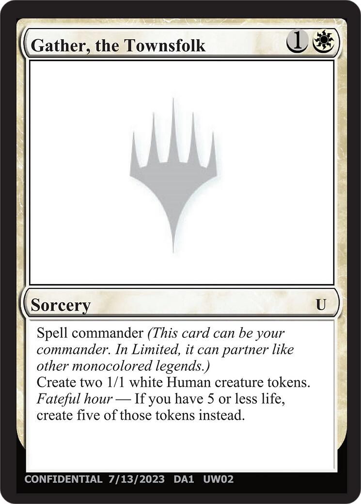 Gather, the Townsfolk [Unknown Event] | Devastation Store