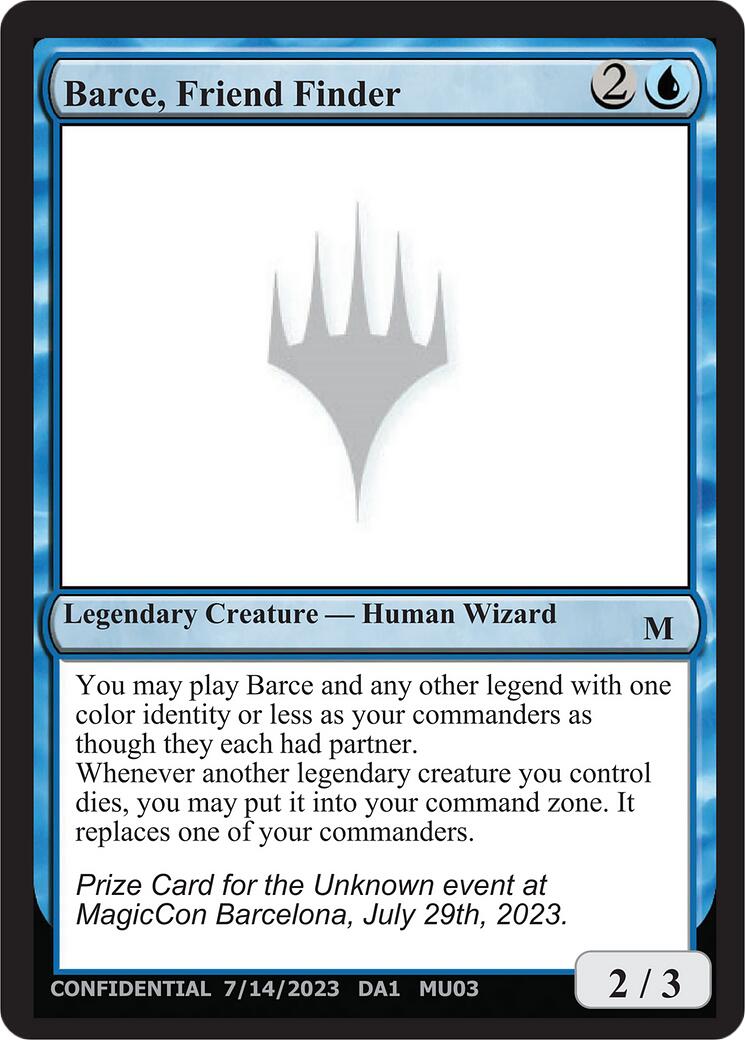 Barce, Friend Finder [Unknown Event] | Devastation Store