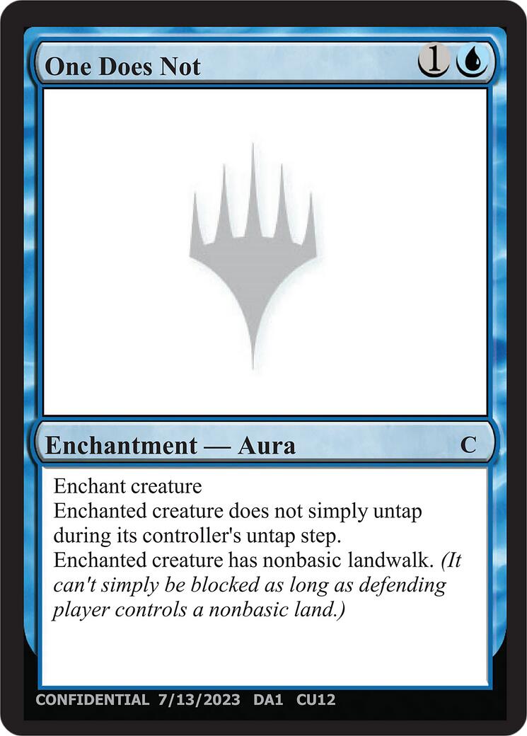 One Does Not [Unknown Event] | Devastation Store