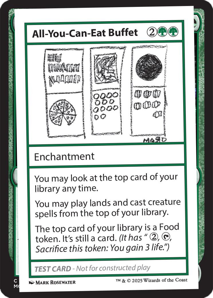 All-You-Can-Eat Buffet [Mystery Booster Playtest Cards] | Devastation Store