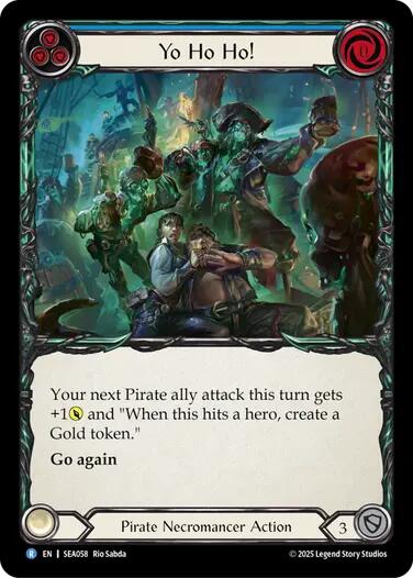 Yo Ho Ho! [SEA058] (High Seas)  Rainbow Foil | Devastation Store