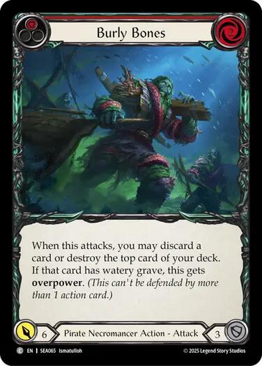 Burly Bones (Red) [SEA065] (High Seas) | Devastation Store