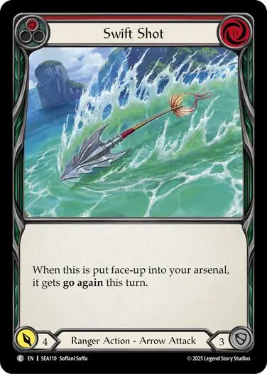 Swift Shot [SEA110] (High Seas)  Rainbow Foil | Devastation Store