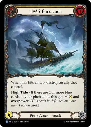 HMS Barracuda [SEA134] (High Seas) | Devastation Store