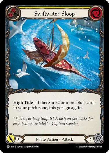 Swiftwater Sloop (Yellow) [SEA167] (High Seas) | Devastation Store