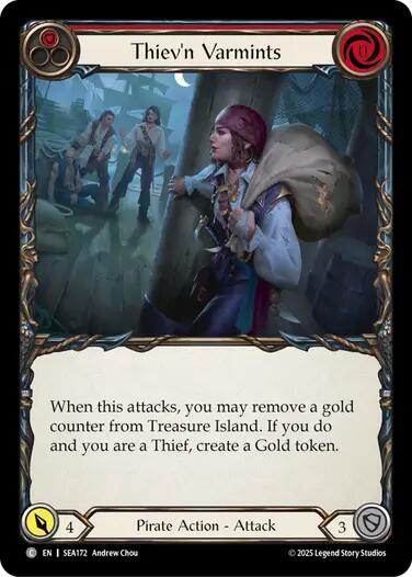 Thiev'n Varmints [SEA172] (High Seas)  Rainbow Foil | Devastation Store