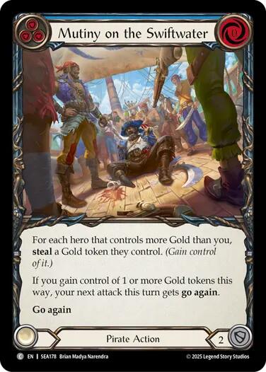 Mutiny on the Swiftwater [SEA178] (High Seas)  Rainbow Foil | Devastation Store