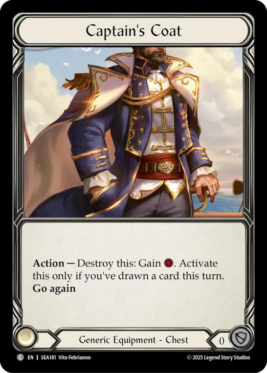 Captain's Coat [SEA181] (High Seas) | Devastation Store