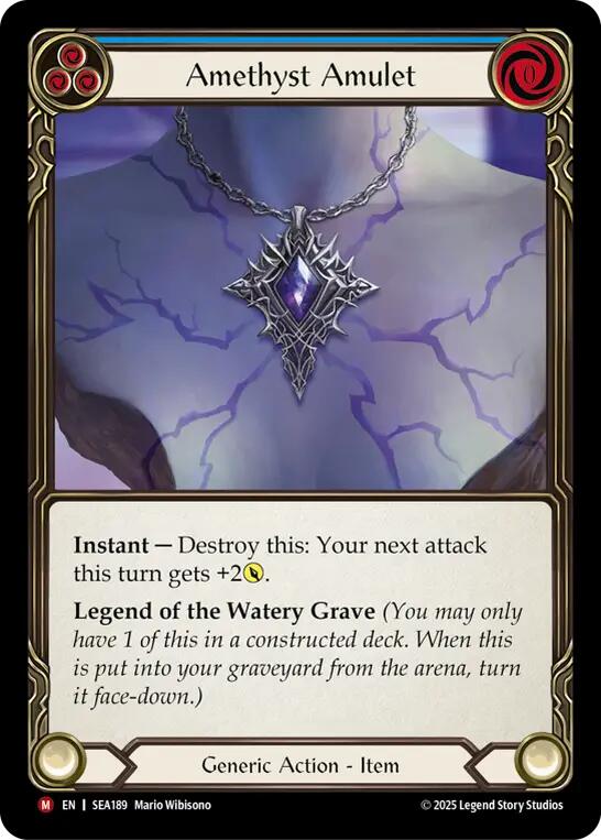 Amethyst Amulet [SEA189] (High Seas) | Devastation Store