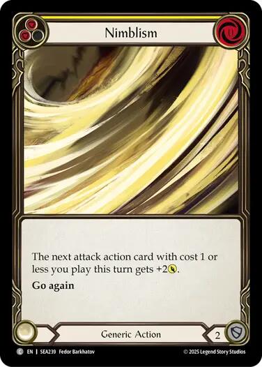 Nimblism (Yellow) [SEA239] (High Seas) | Devastation Store