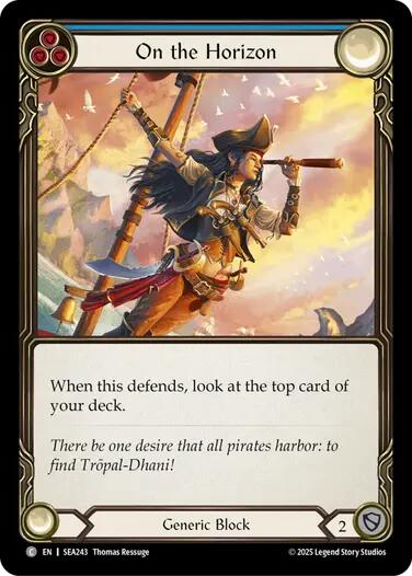 On the Horizon (Blue) [SEA243] (High Seas) | Devastation Store