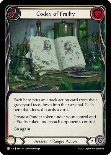 Codex of Frailty [SEA248] (High Seas)  Rainbow Foil | Devastation Store