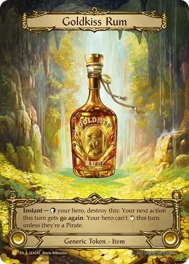 Goldkiss Rum (Treasure) [SEA245] (High Seas)  Rainbow Foil | Devastation Store
