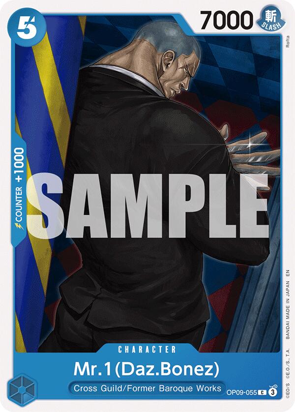 Mr.1(Daz.Bonez) (Reprint) [Starter Deck: Blue Buggy] | Devastation Store