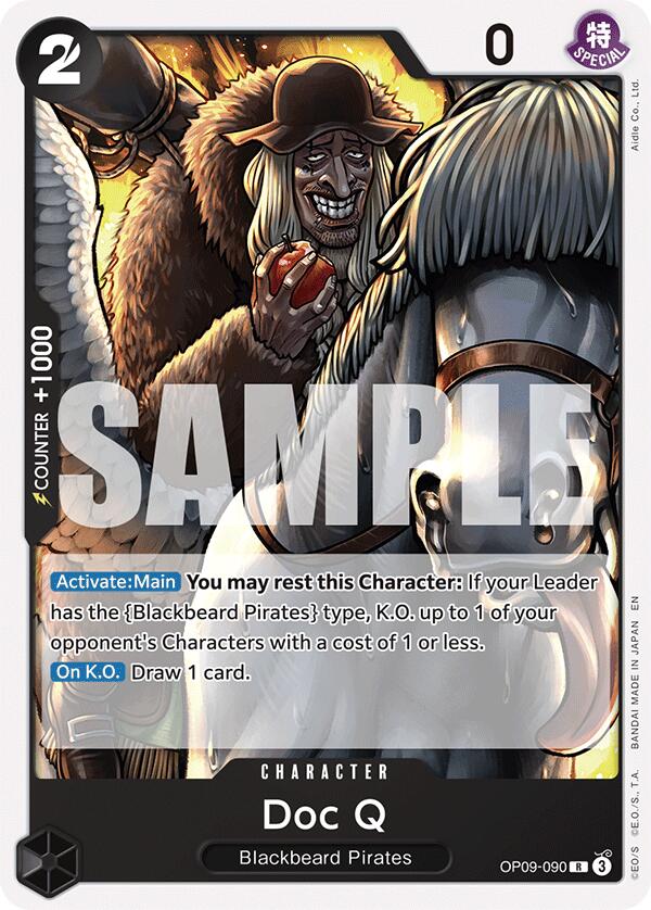 Doc Q (Reprint) [Starter Deck: Black Marshall.D.Teach] | Devastation Store