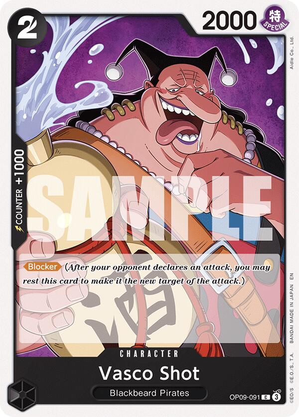 Vasco Shot (Reprint) [Starter Deck: Black Marshall.D.Teach] | Devastation Store