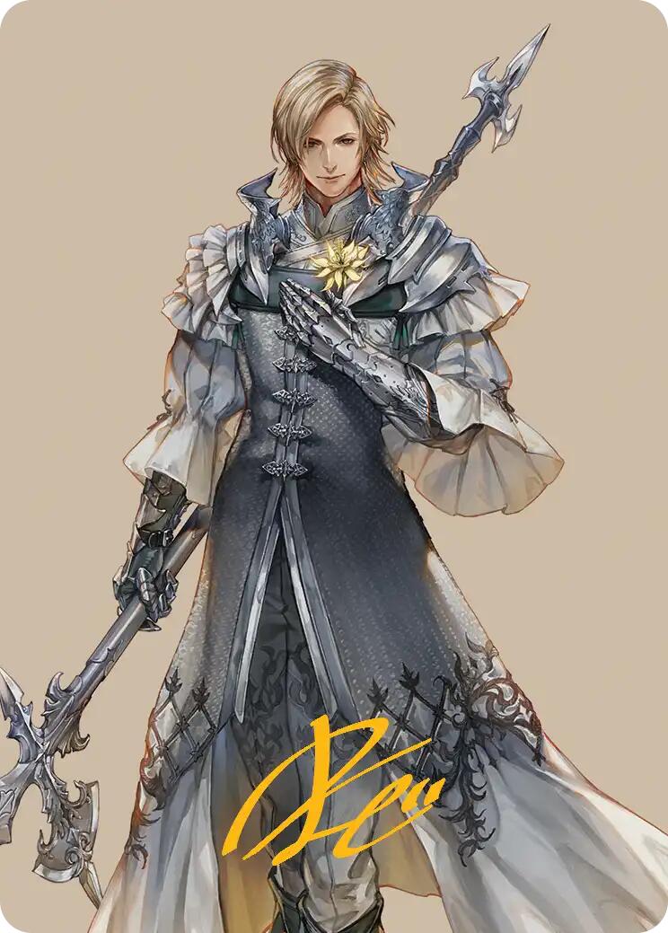 Dion, Bahamut's Dominant Art Card (Gold-Stamped Signature) [FINAL FANTASY Art Series] | Devastation Store