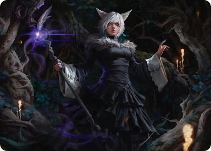 Y'shtola, Night's Blessed Art Card (21) [FINAL FANTASY Art Series] | Devastation Store