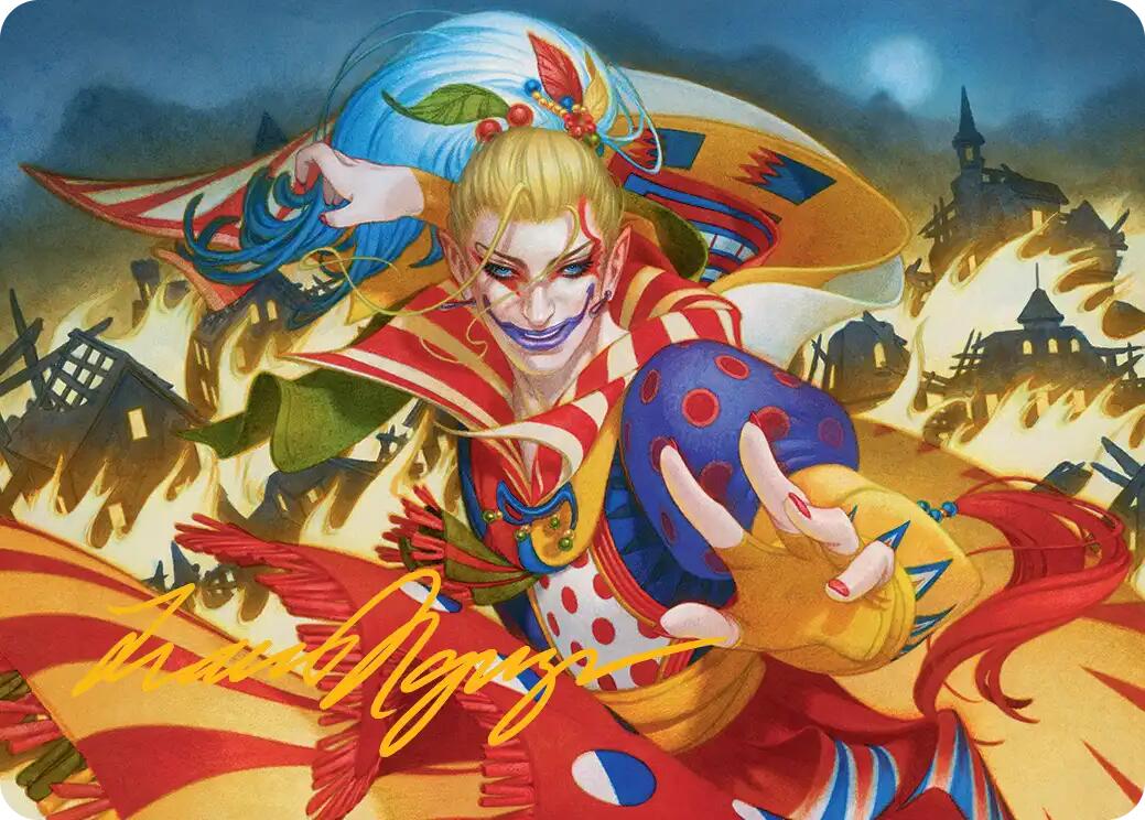 Ruinous Ultimatum Art Card (Gold-Stamped Signature) [FINAL FANTASY Art Series] | Devastation Store