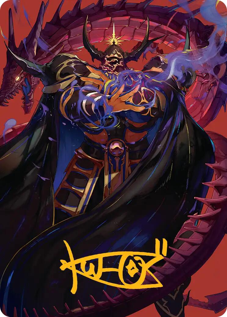 Golbez, Crystal Collector Art Card (Gold-Stamped Signature) [FINAL FANTASY Art Series] | Devastation Store