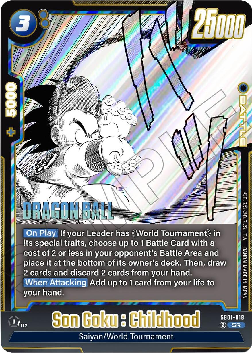 Son Goku : Childhood (SB01-018) [Manga Booster 01] | Devastation Store