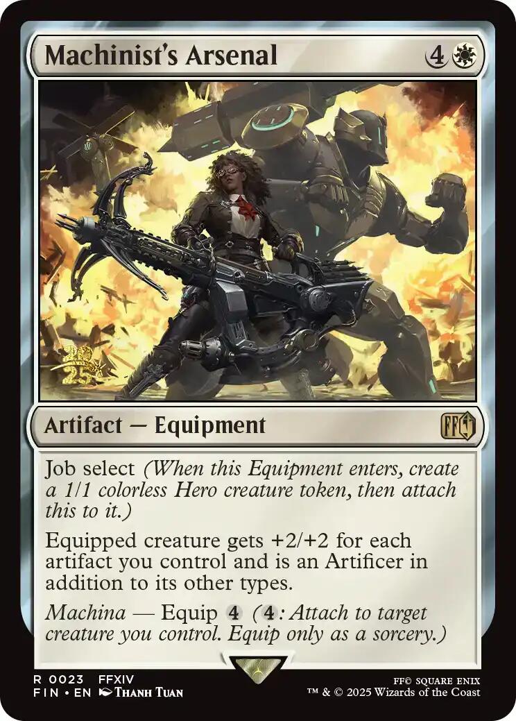 Machinist's Arsenal [FINAL FANTASY Prerelease Promo] | Devastation Store