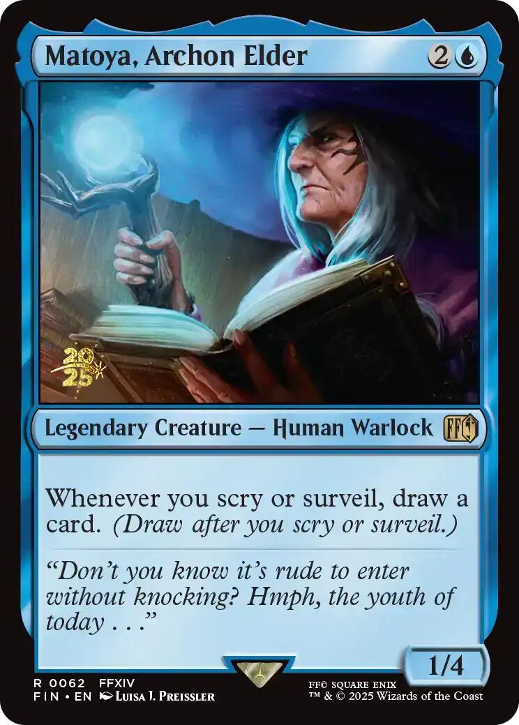 Matoya, Archon Elder [FINAL FANTASY Prerelease Promo] | Devastation Store