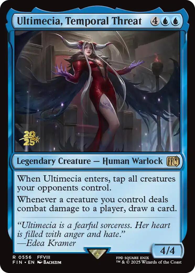 Ultimecia, Temporal Threat [FINAL FANTASY Prerelease Promo] | Devastation Store