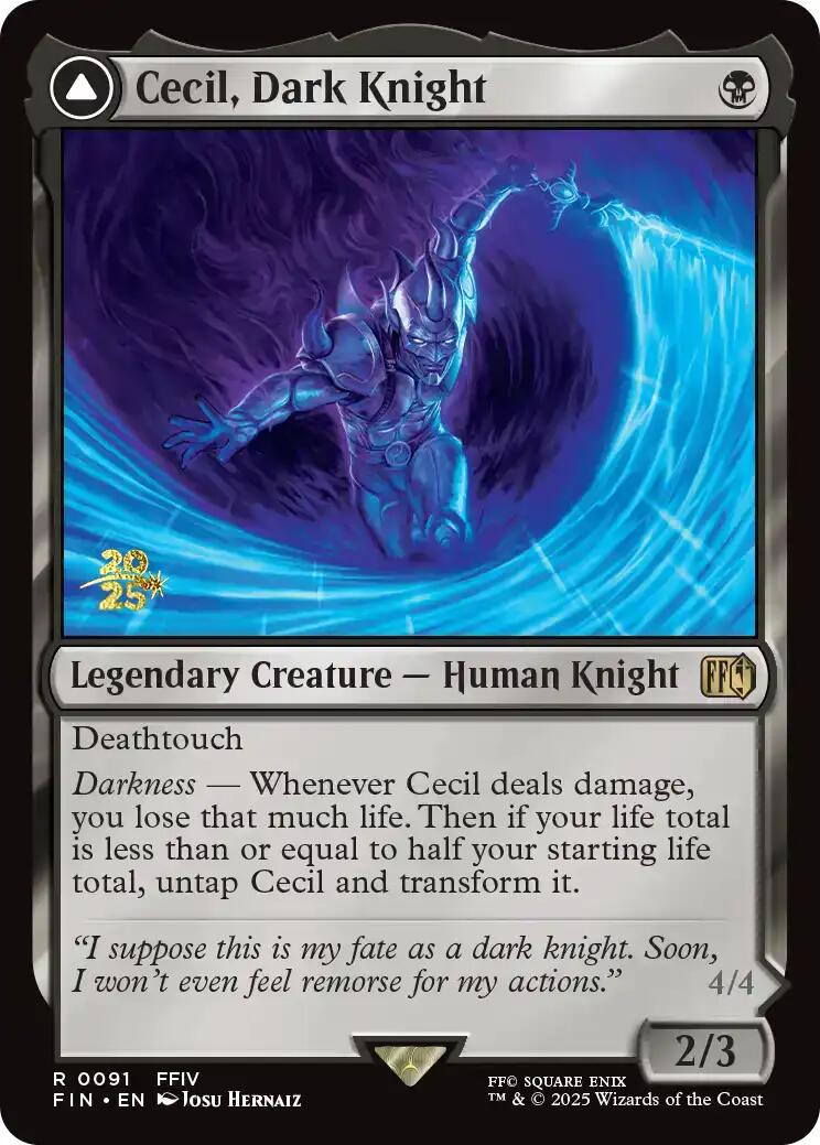 Cecil, Dark Knight [FINAL FANTASY Prerelease Promo] | Devastation Store