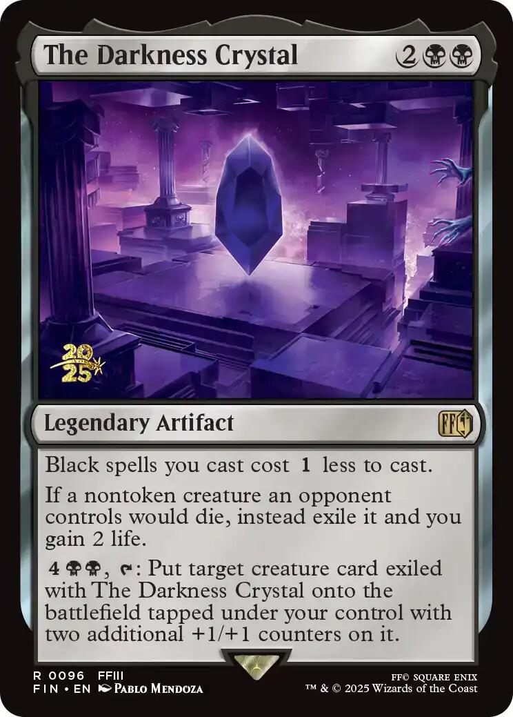 The Darkness Crystal [FINAL FANTASY Prerelease Promo] | Devastation Store