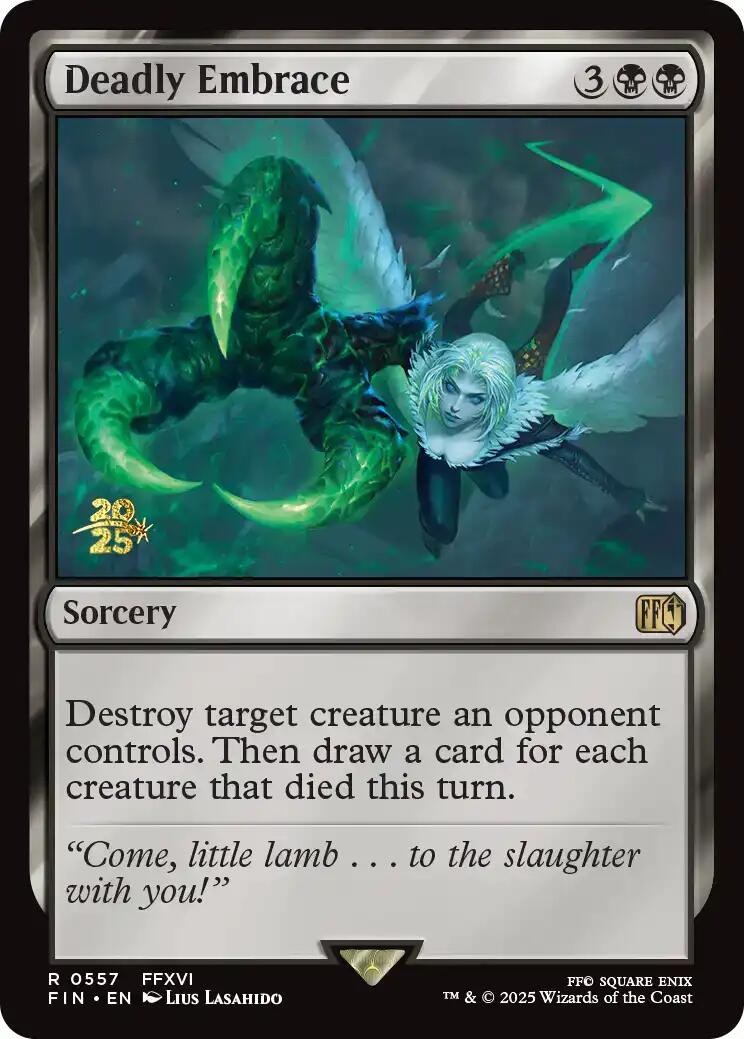 Deadly Embrace [FINAL FANTASY Prerelease Promo] | Devastation Store