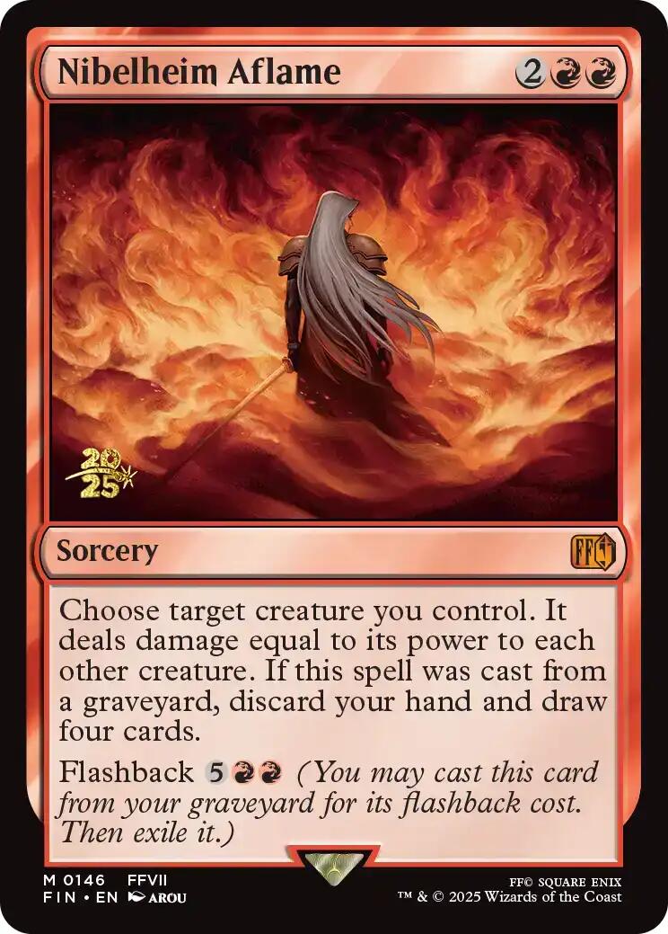 Nibelheim Aflame [FINAL FANTASY Prerelease Promo] | Devastation Store