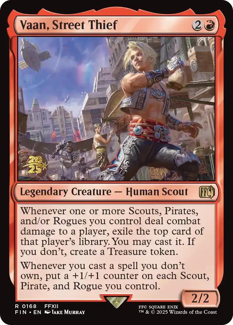 Vaan, Street Thief [FINAL FANTASY Prerelease Promo] | Devastation Store