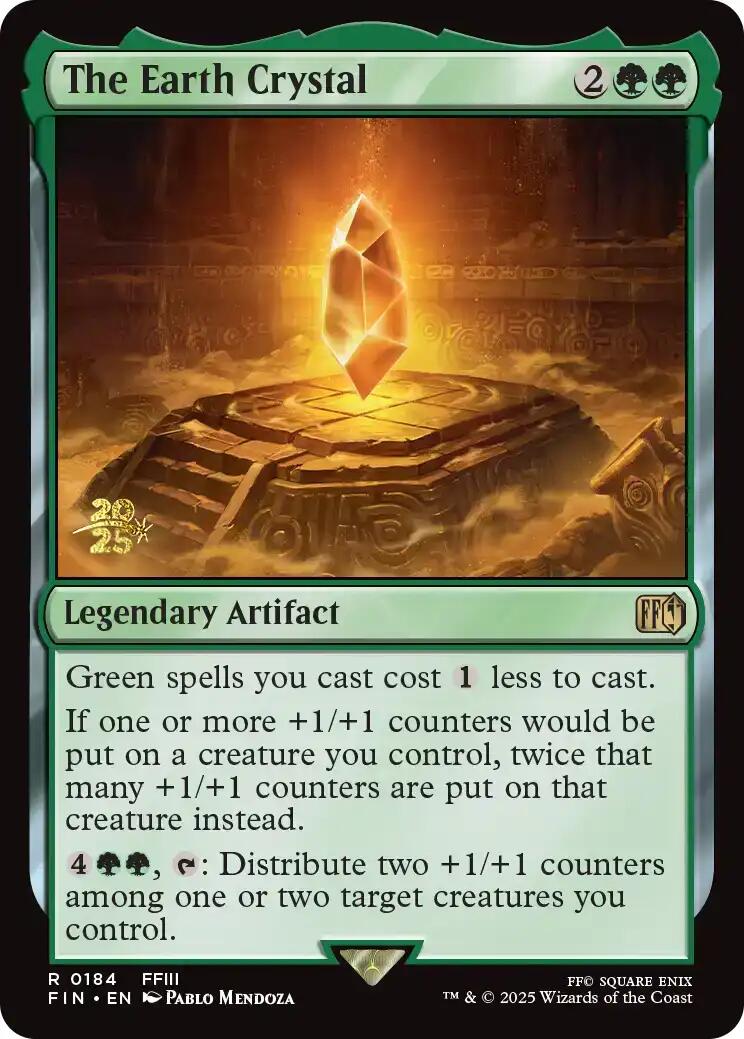 The Earth Crystal [FINAL FANTASY Prerelease Promo] | Devastation Store