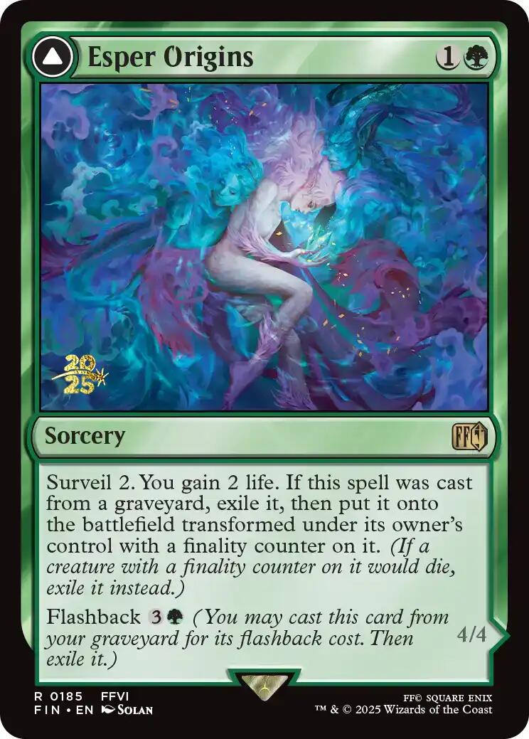 Esper Origins // Summon: Esper Maduin [FINAL FANTASY Prerelease Promo] | Devastation Store