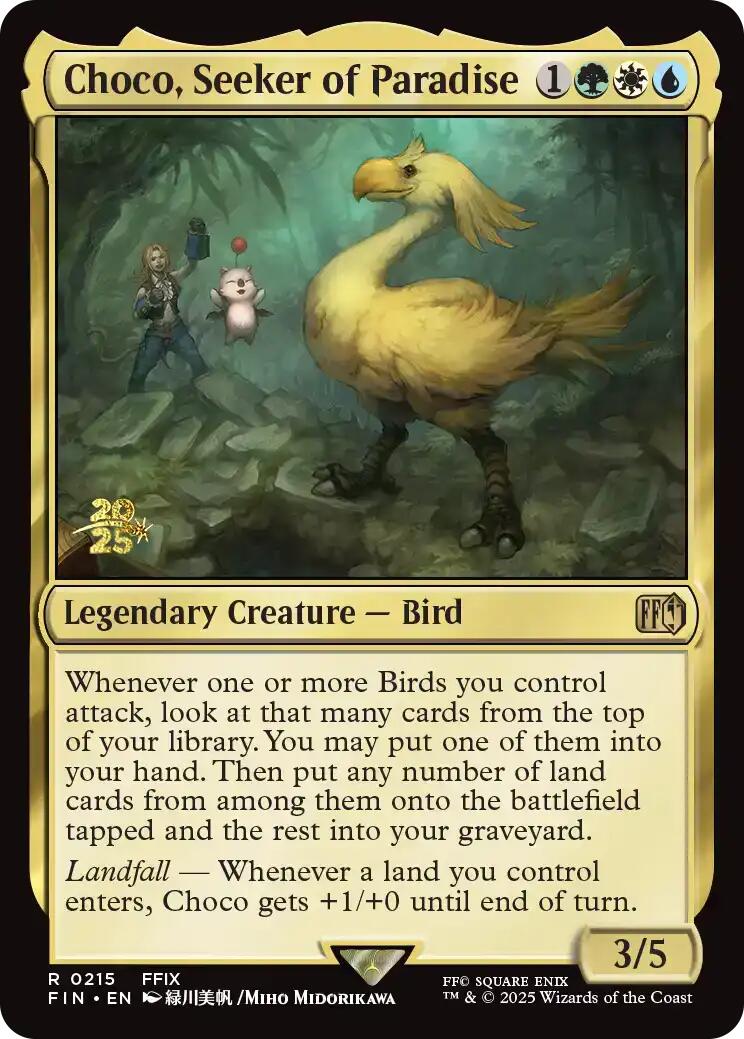 Choco, Seeker of Paradise [FINAL FANTASY Prerelease Promo] | Devastation Store