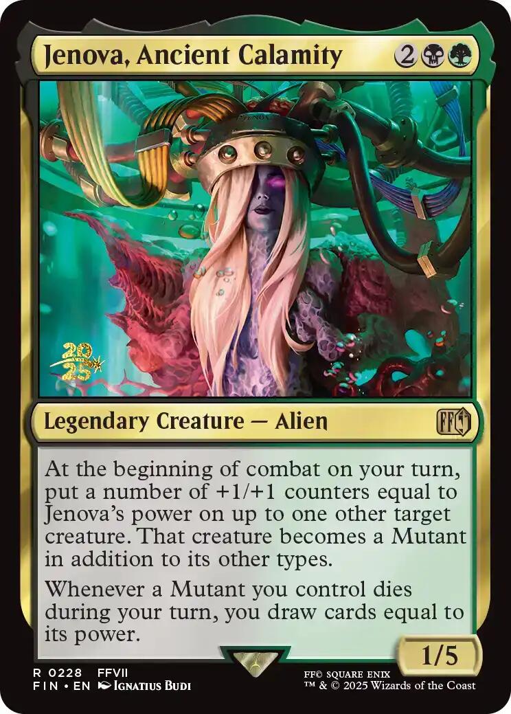 Jenova, Ancient Calamity [FINAL FANTASY Prerelease Promo] | Devastation Store
